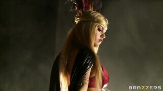 A méretes didkós Jessie Rogers meghágva
