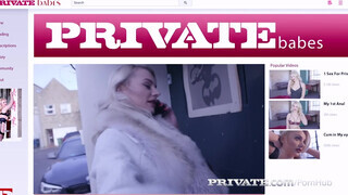 Private.com - A méretes kannás Elizabetha Romanova rábukik a farokra