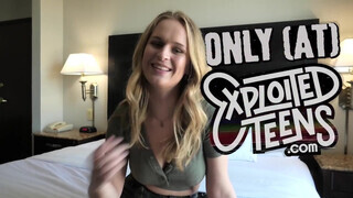 Exxx Teens - Szőrös muffos csaj casting forgatás pornója