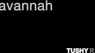 TUSHYRAW - Savannah Bond popójába barna kárót tolnak
