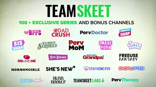 TeamSkeet - egy nagy méretes spricc a pinára