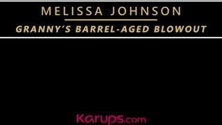 Melissa Johnson a méretes tőgyes érett nő